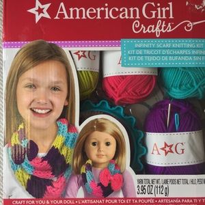 american girl scarf knitting kit